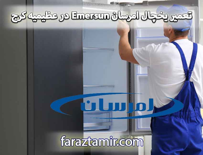 تعمیر یخچال امرسان Emersun در عظیمیه کرج