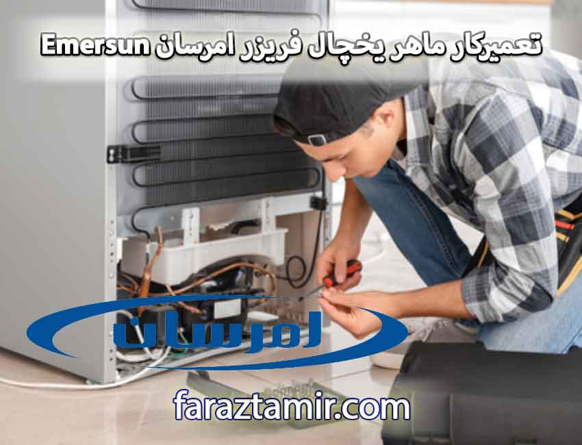 تعمیرکار ماهر یخچال فریزر امرسان Emersun